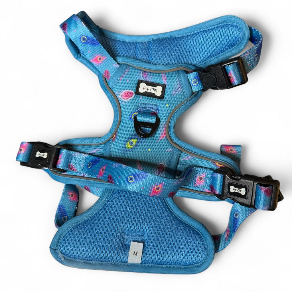 Power Peacock Tactical Dog Harness with No Pull Front D-Ring