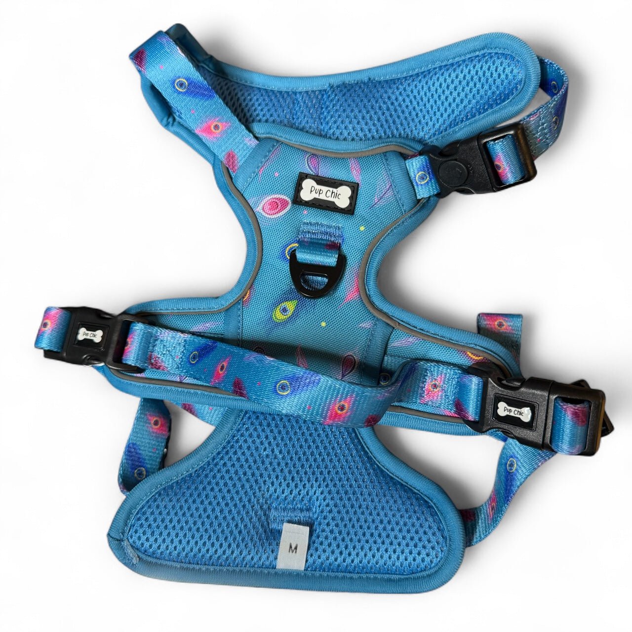Power Peacock Tactical Dog Harness with No Pull Front D-Ring
