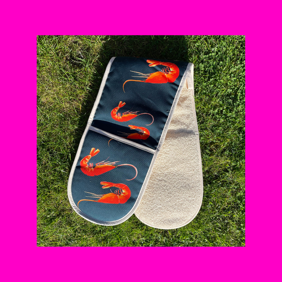 Oven Glove Super Duper Prawns