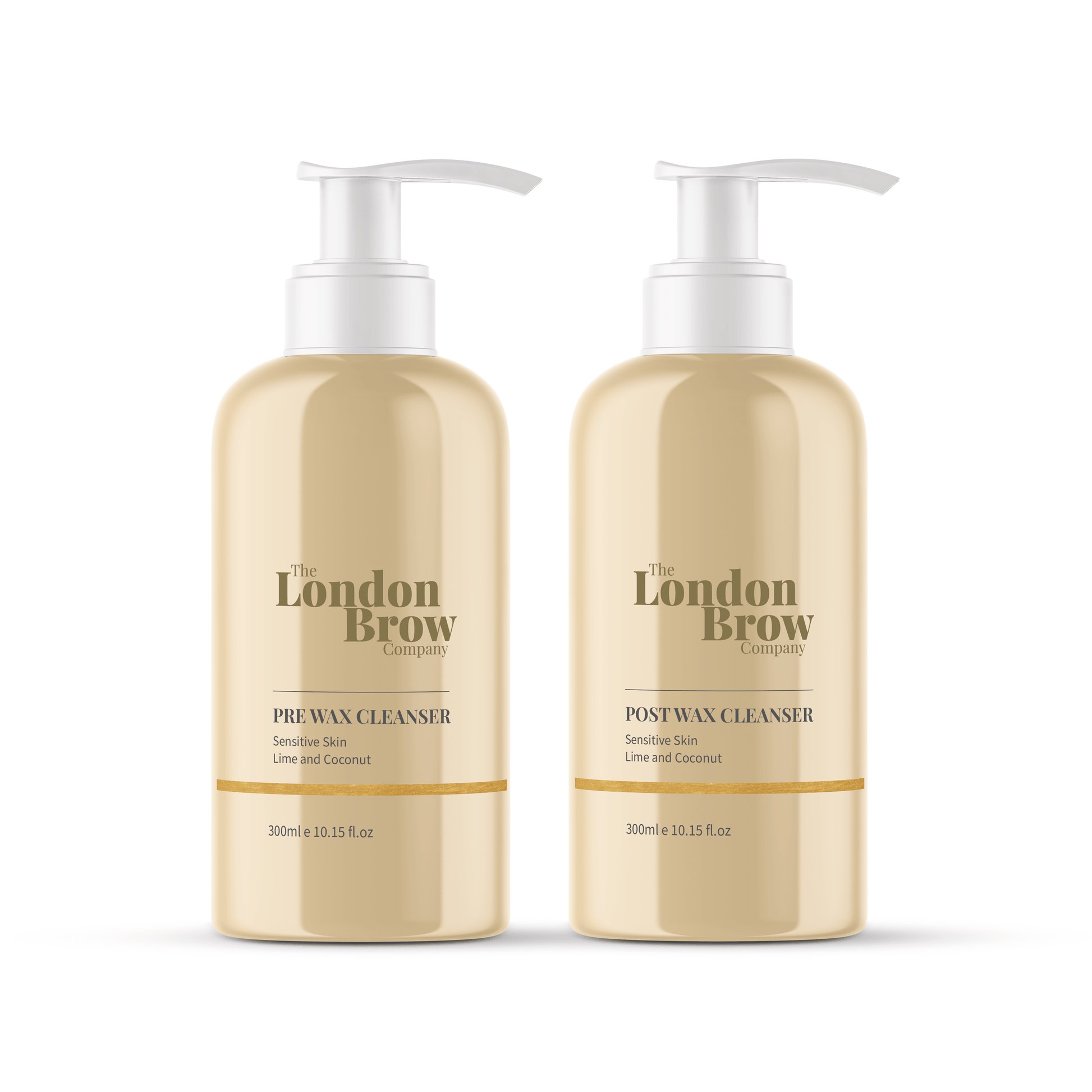 Pre-Wax Cleanser and Post-Wax Lotion Set All Natural