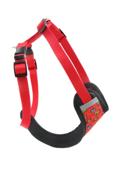 Pressure Free Harness – Red Graffiti