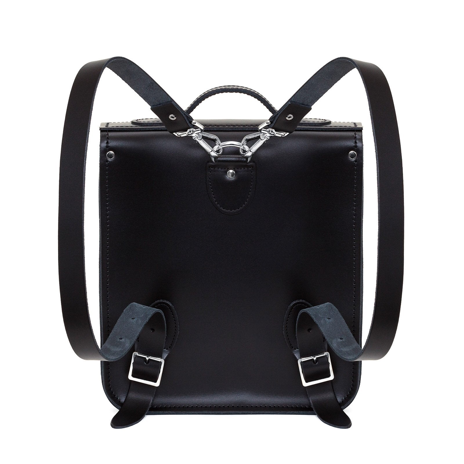 Handmade Leather City Backpack Pride Rainbow