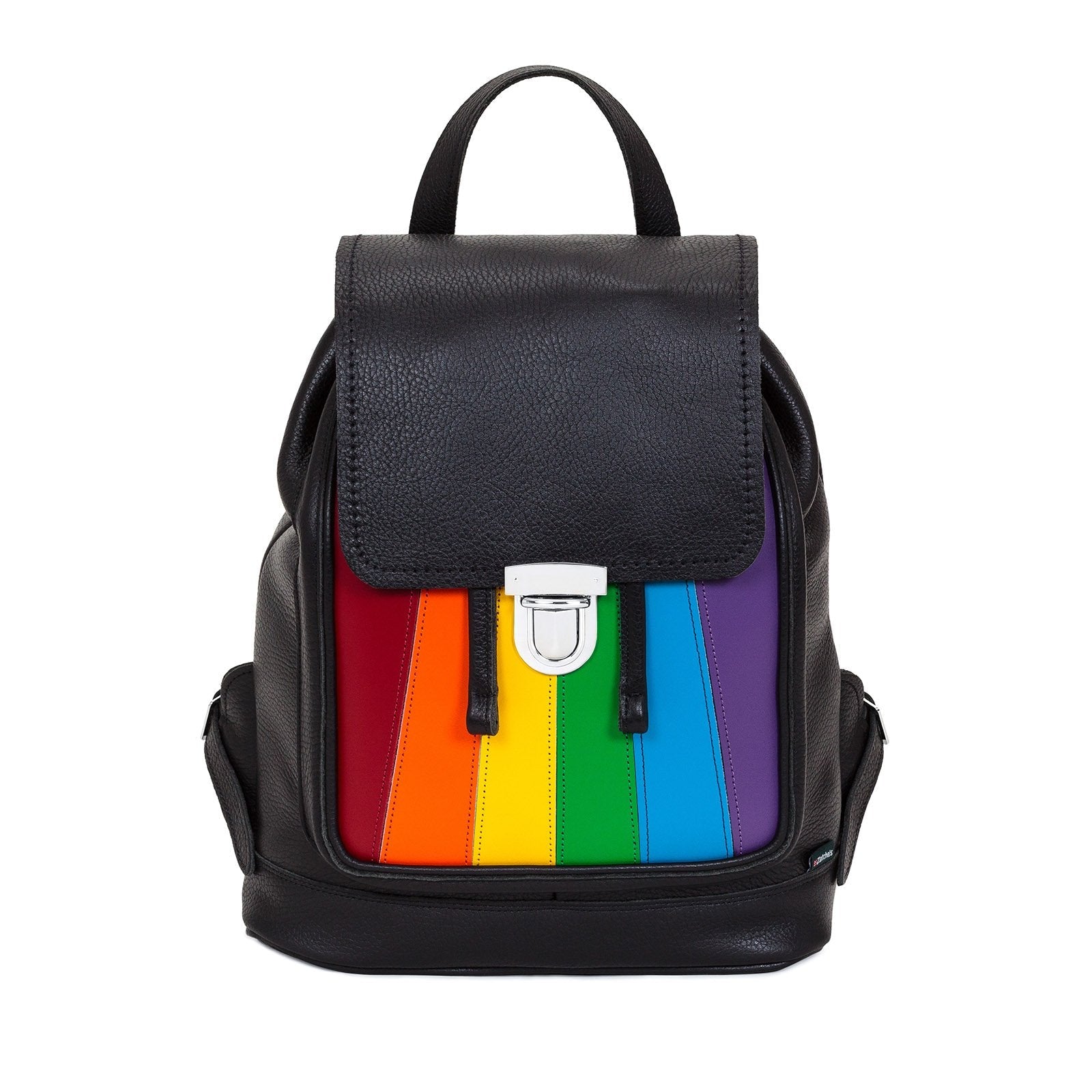 Leather Backpack Pride Rainbow