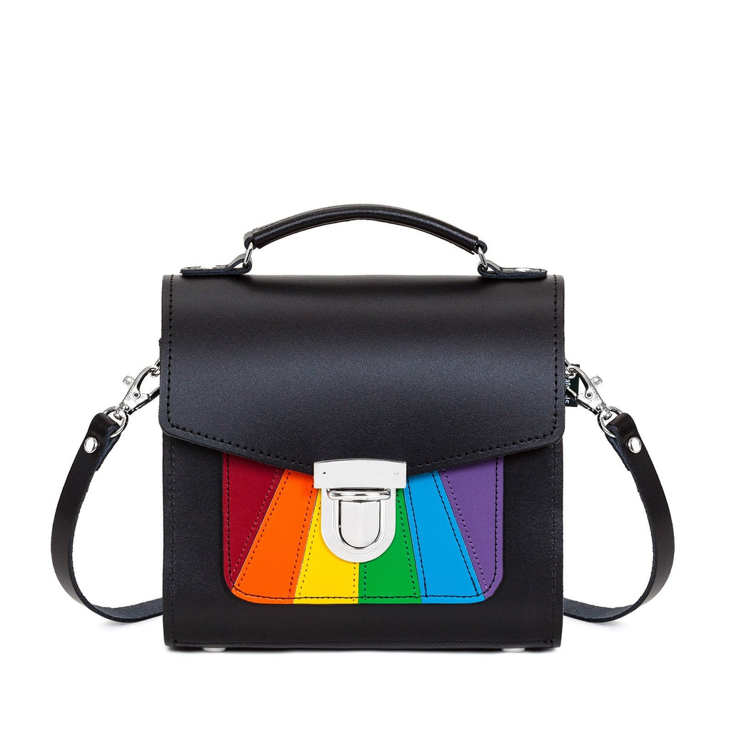 Handmade Leather Sugarcube Handbag Pride