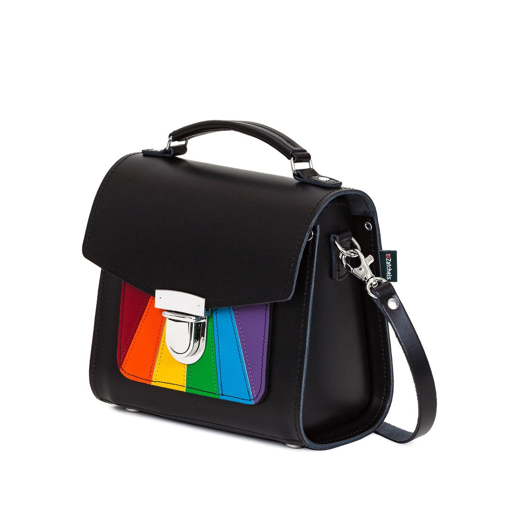 Handmade Leather Sugarcube Handbag Pride