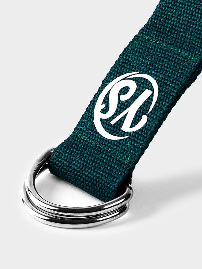 Organic Cotton D-Ring Yoga Belt Strap 2.5m
