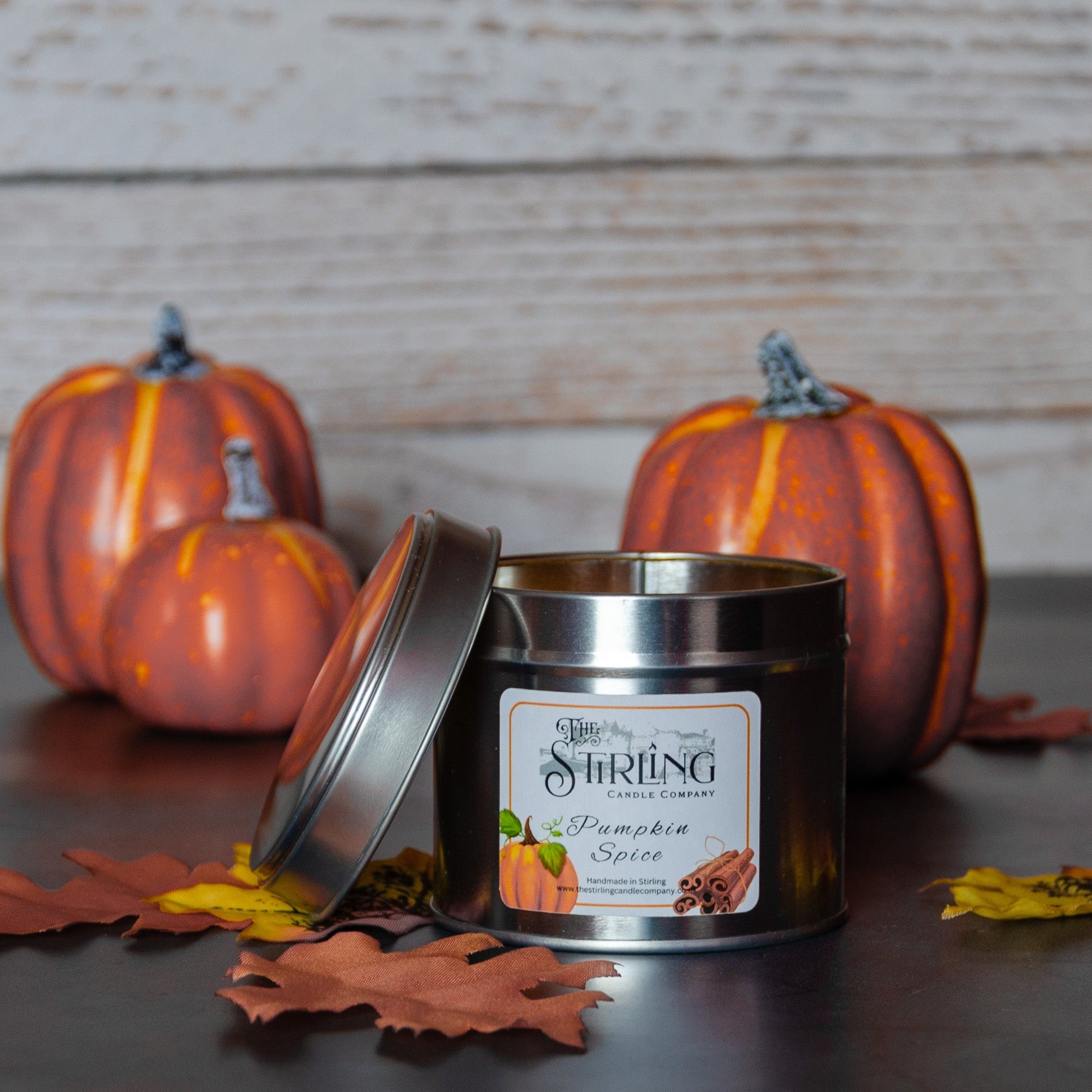 Pumpkin Spice Travel Tin Candle