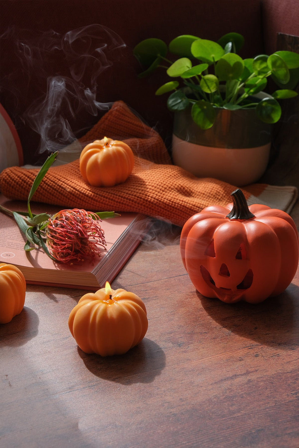 Pumpkin Incense Cone Burner