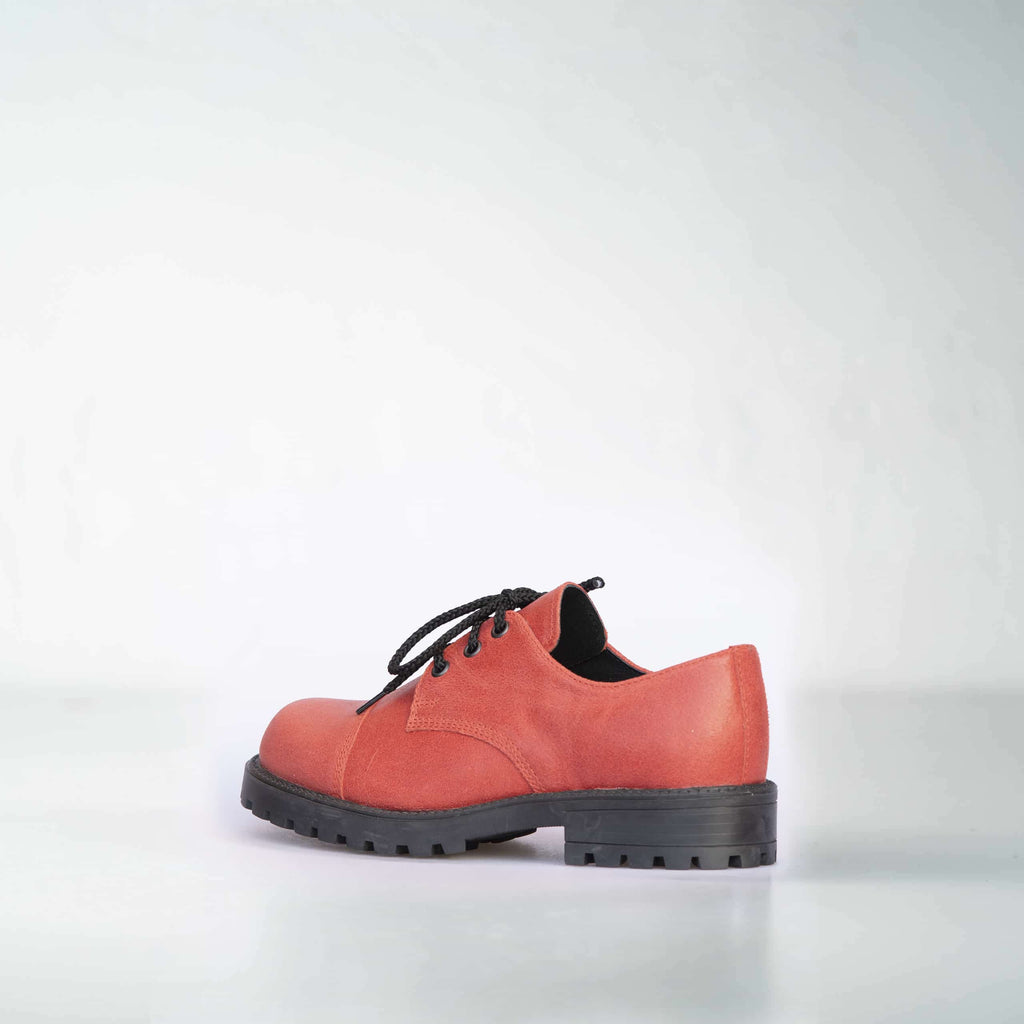 Red Widgets Unisex Shoes – Genuine Leather & NATO Standard by Samelin at www.brixbailey.com