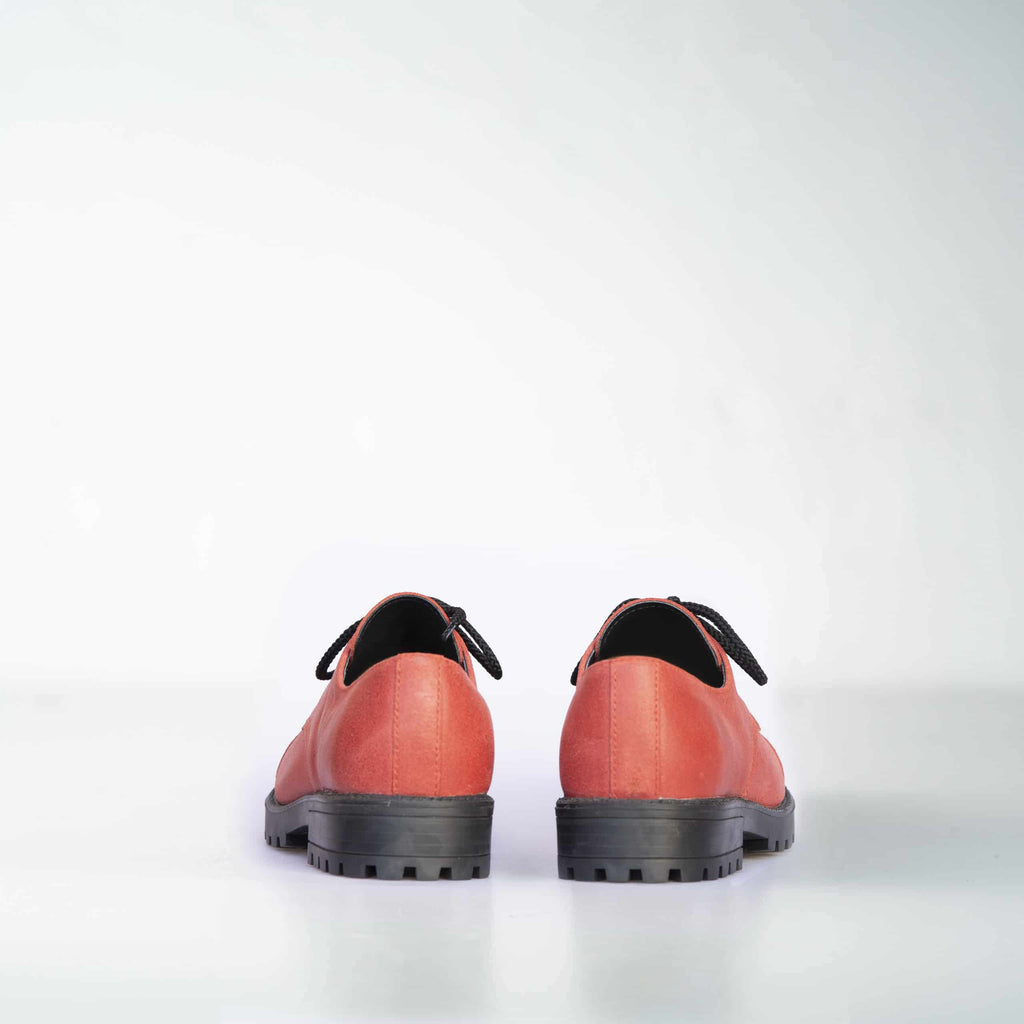 Red Widgets – Genuine Leather Unisex Shoes, Made in Europe by Samelin at www.brixbailey.com