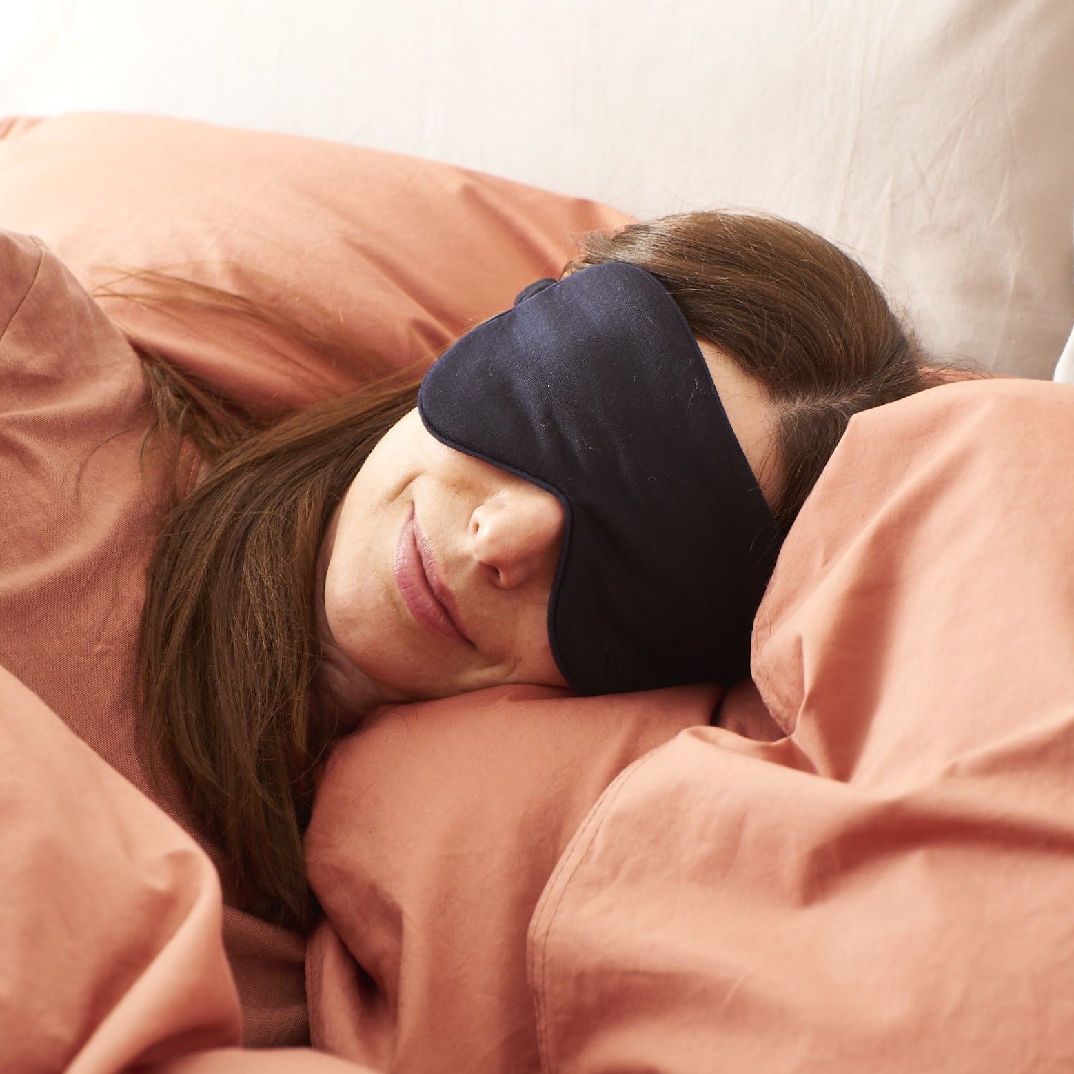 Pure Merino Sleepy Eye Mask in Emerald Green