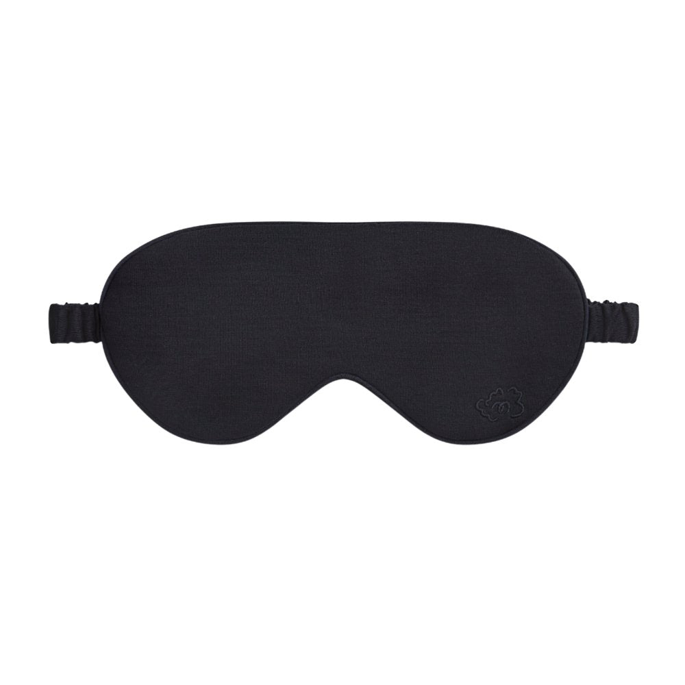 Pure Merino Sleepy Eye Mask in Midnight