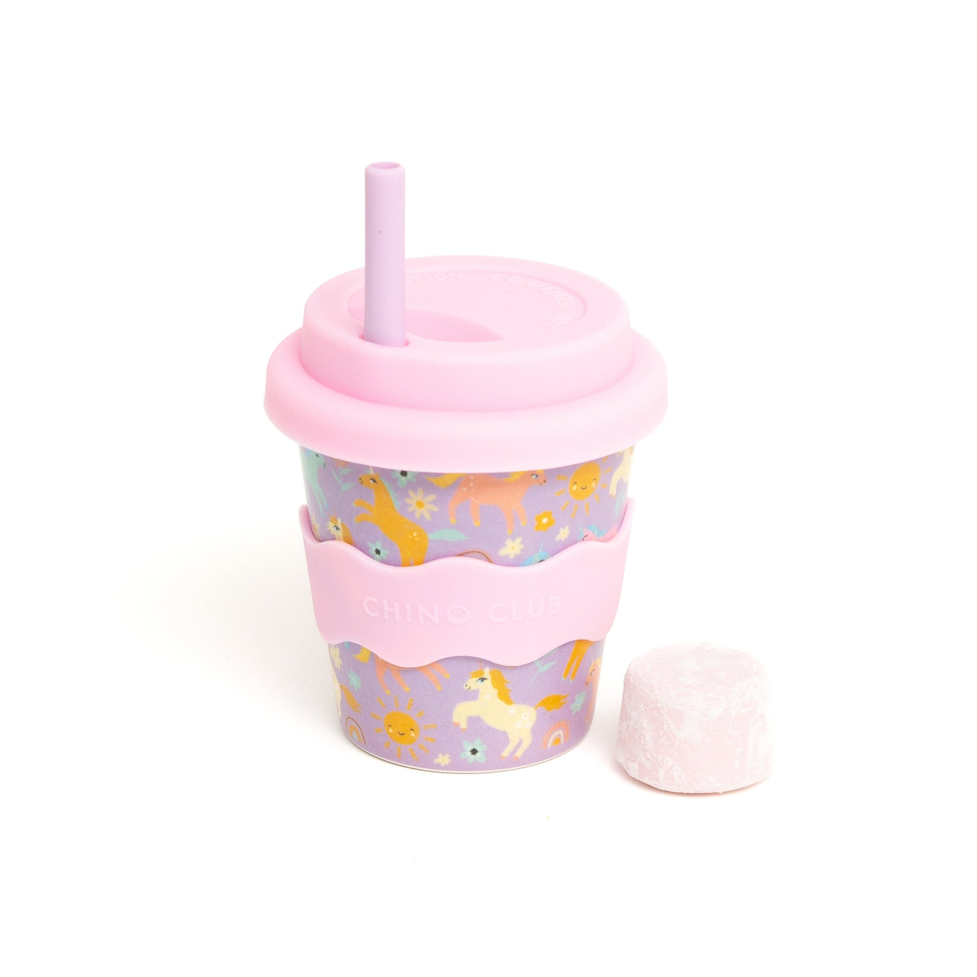 Purple Unicorn Babychino Cup 4oz