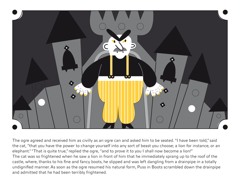 Puss in Boots Read Aloud Book with Shadow Play Illustrations