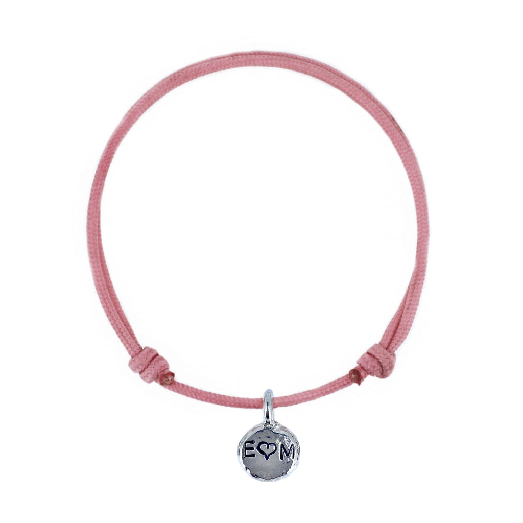 Love Rope Bracelet Handstamped