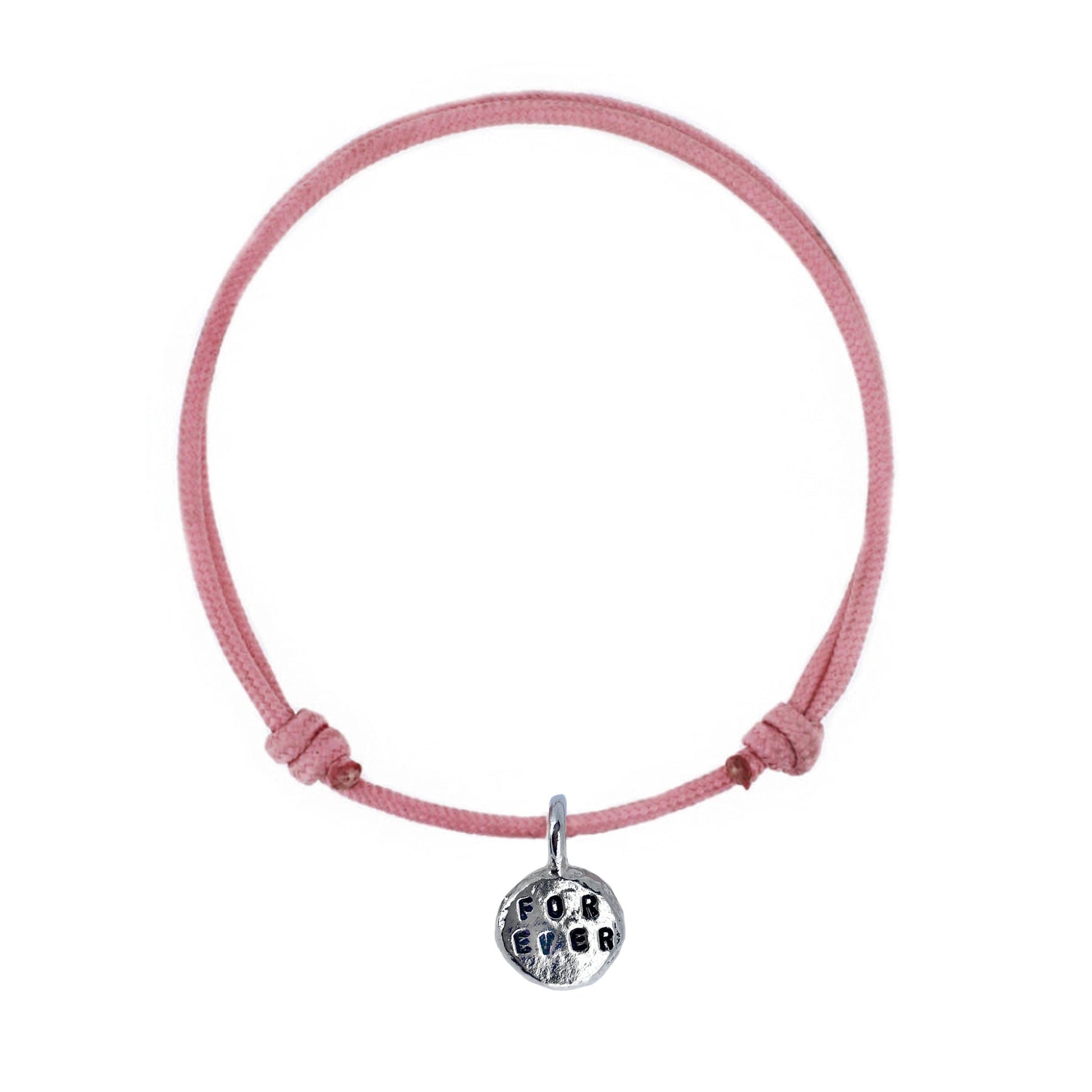 Love Rope Bracelet Handstamped