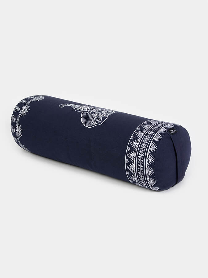 Organic Buckwheat Round Meditation Bolster Cushion