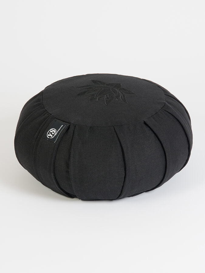 Organic Cotton Round Lotus Zafu Buckwheat Meditation Cushion