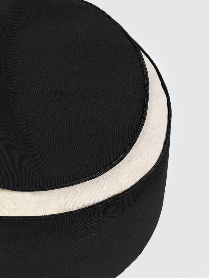 Large Organic Buckwheat Meditation Cushion