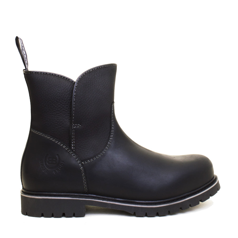 Waterproof Ankle Boots in Black