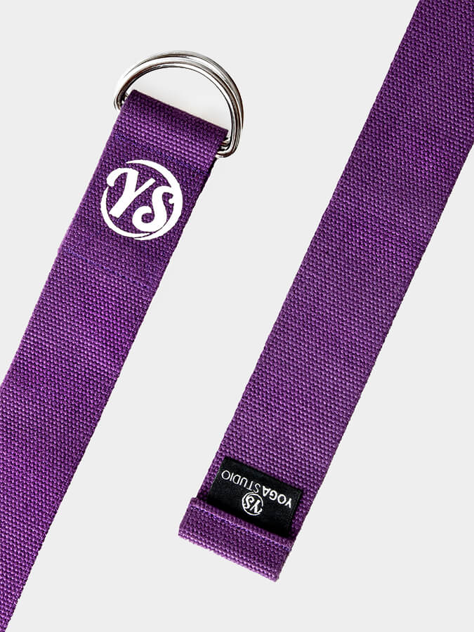 Organic Cotton D-Ring Yoga Belt Strap 2.5m