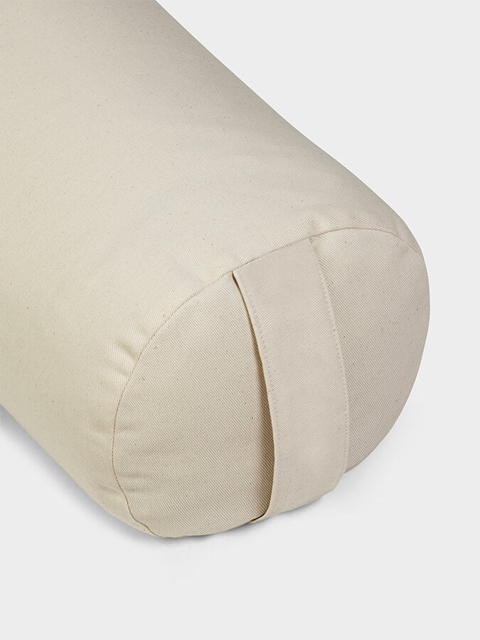 Organic Buckwheat Yoga Bolster Round
