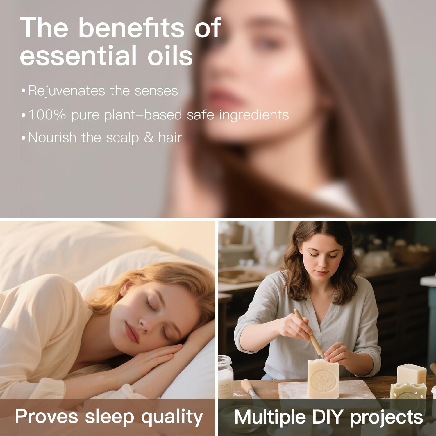 Batana Oil Blend for Hair Growth and Better Sleep, 30ml