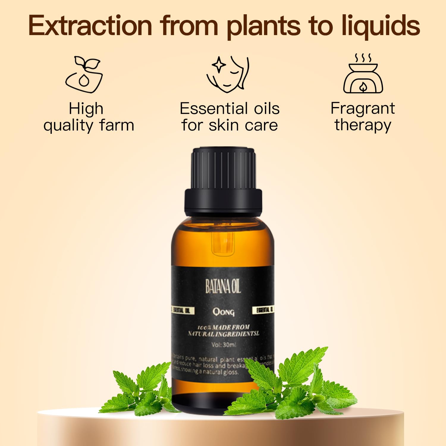 Batana Oil Blend for Hair Growth and Better Sleep, 30ml