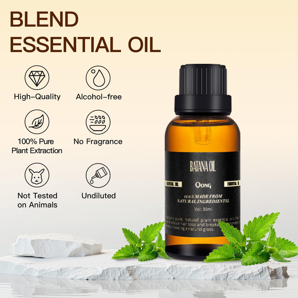 Batana Oil Blend for Hair Growth and Better Sleep, 30ml