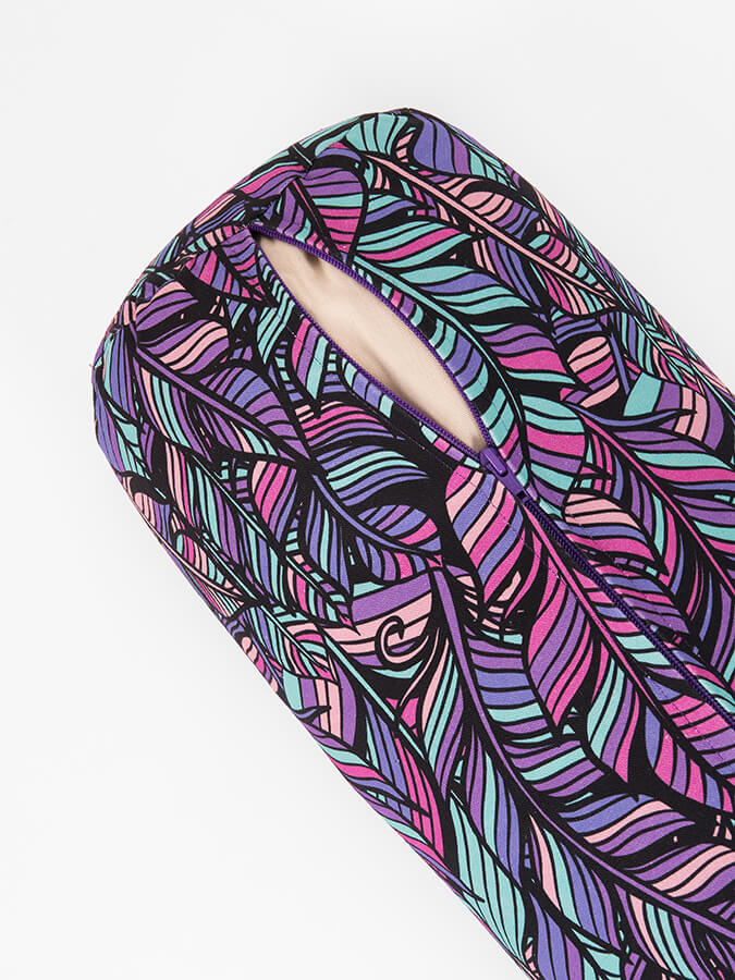 Organic Buckwheat Floral Meditation Bolster Cushion