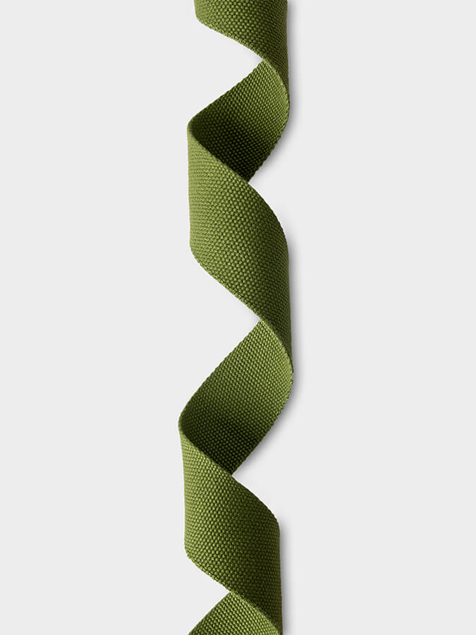 Organic Cotton D-Ring Yoga Belt Strap 2.5m