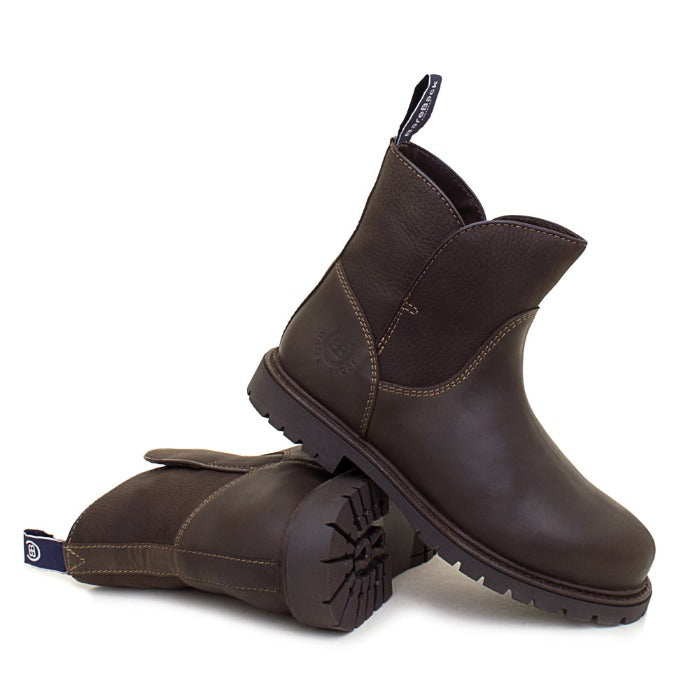 Waterproof Ankle Boots in Brown