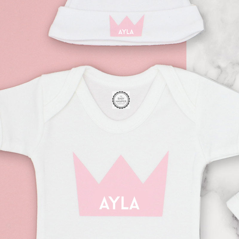 Queen For A Day Personalised Baby Girl Gift Box