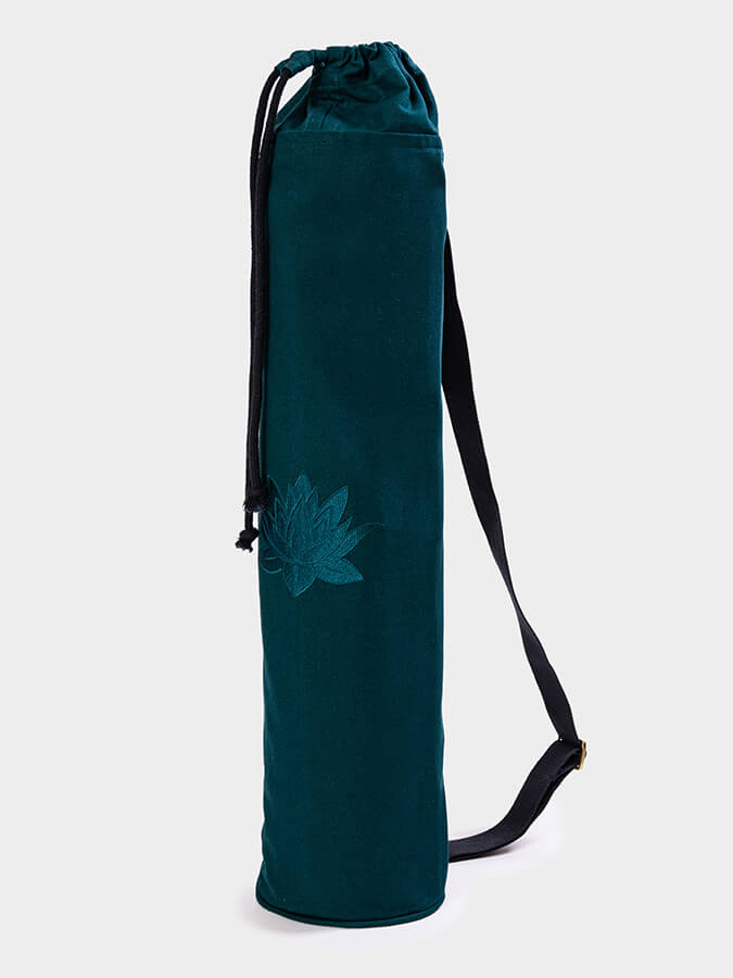 Organic Cotton Lotus Yoga Mat Bag
