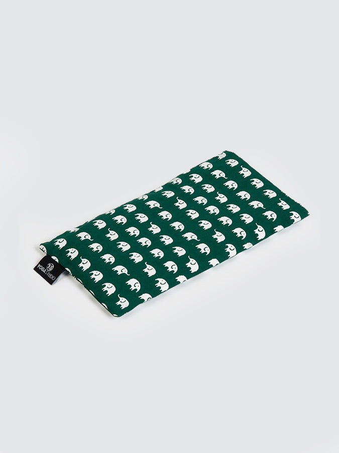 Organic Cotton Lavender Scented Elephant Eye Pillow with Linseed Fill