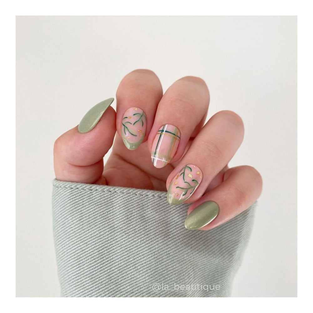 Rags to Stitches Nail Polish 15ml Light Olive Green