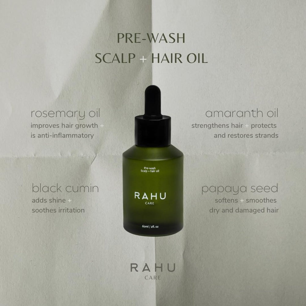 PRE-WASH Scalp & Hair Oil 