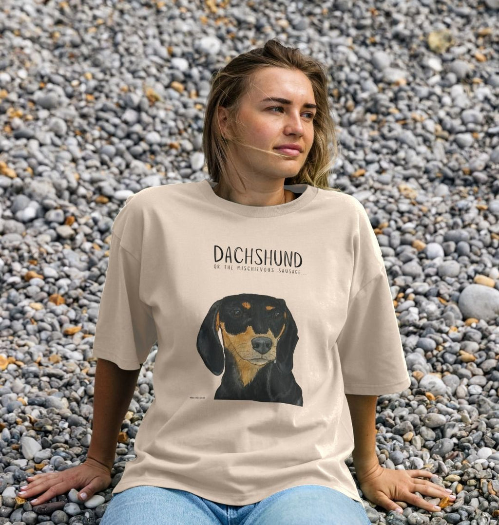 Black and Tan Dachshund Women's Relaxed Fit T-Shirt