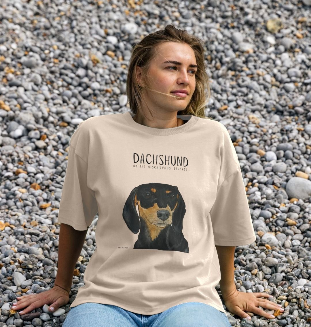 Black and Tan Dachshund Women's Relaxed Fit T-Shirt