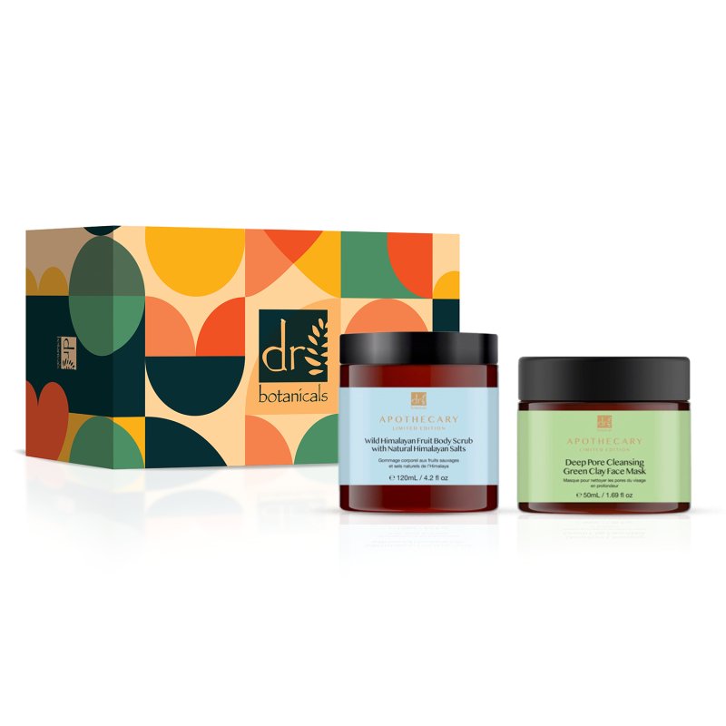 Rebalancing Mask and Wild Himalayan Body Scrub Duo