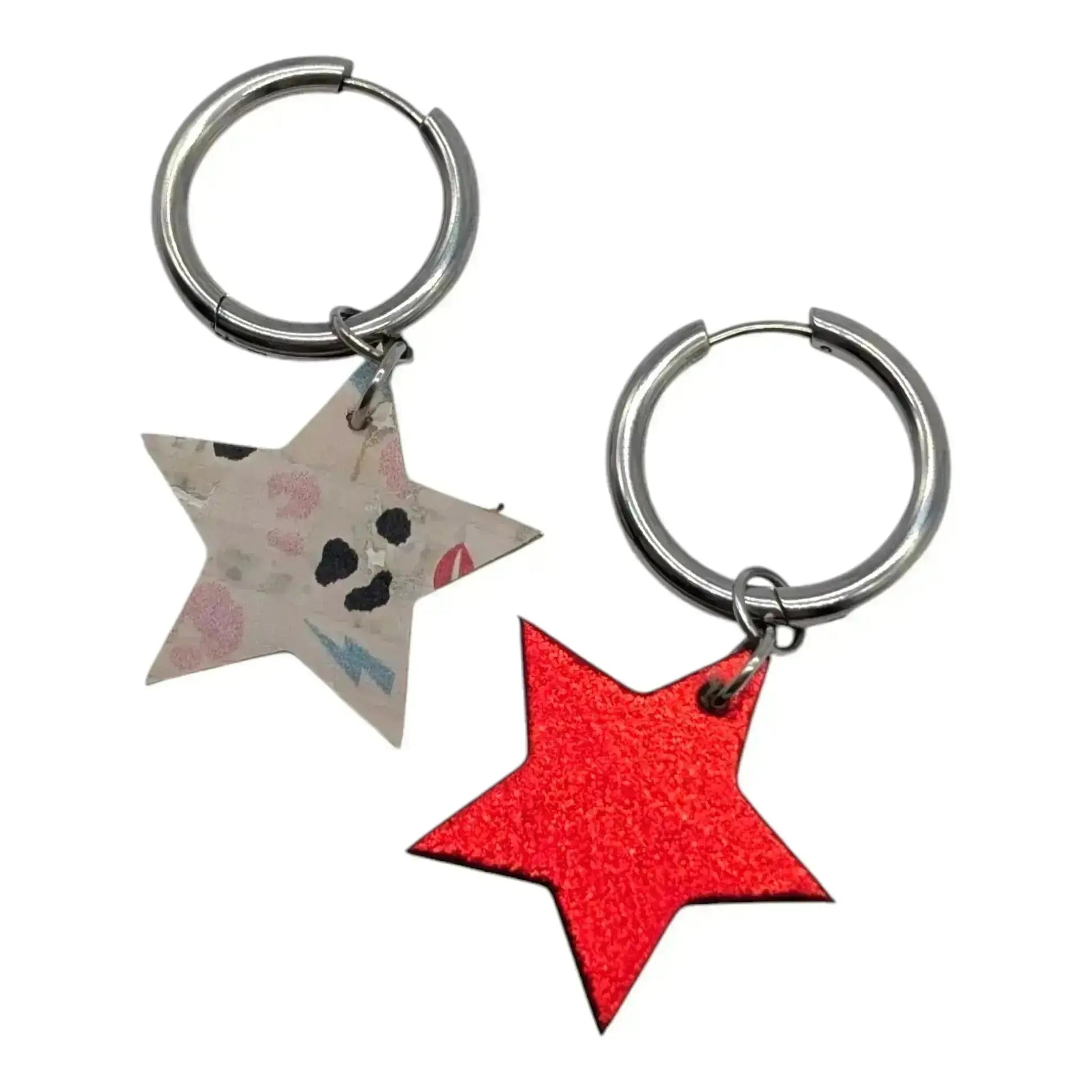 Mini Cork Star and Lightning Bolt Charms