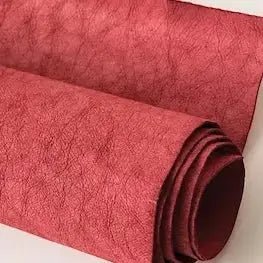 Red Leaf Paper Earrings