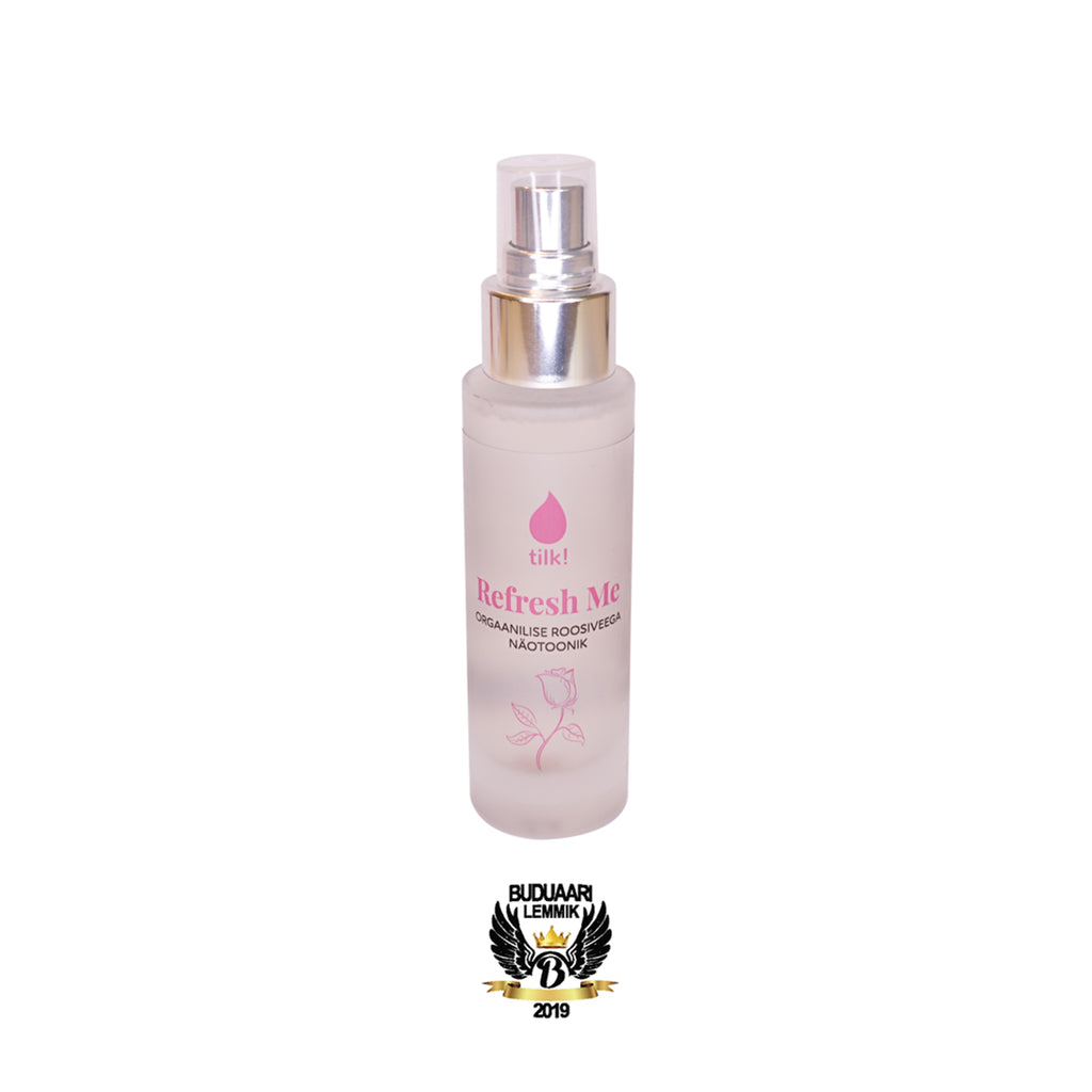 Organic Rose Water Probiotic Facial Toner – Vegan & Natural by Tilk! at www.brixbailey.com