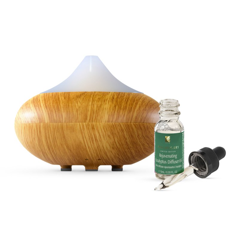 Eucalyptus Diffuser Kit with Wooden Aroma Diffuser