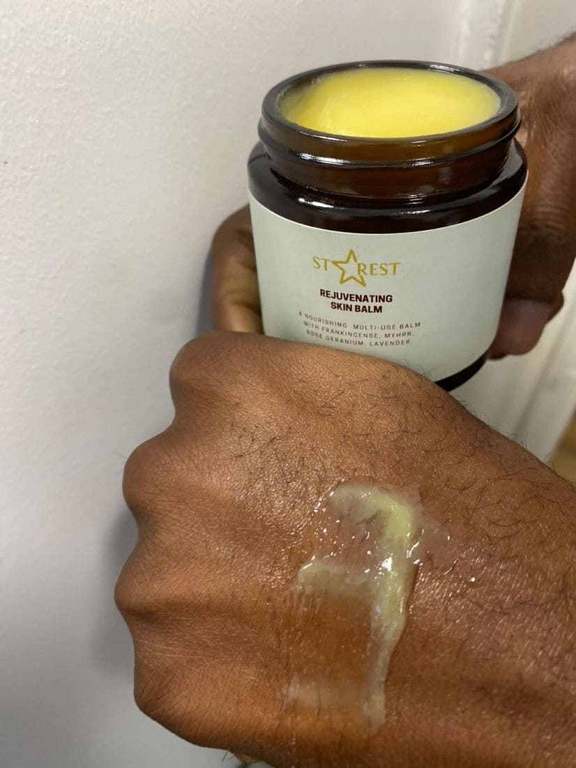 Rejuvenating Organic Skin Balm for Dry and Sensitive Skin