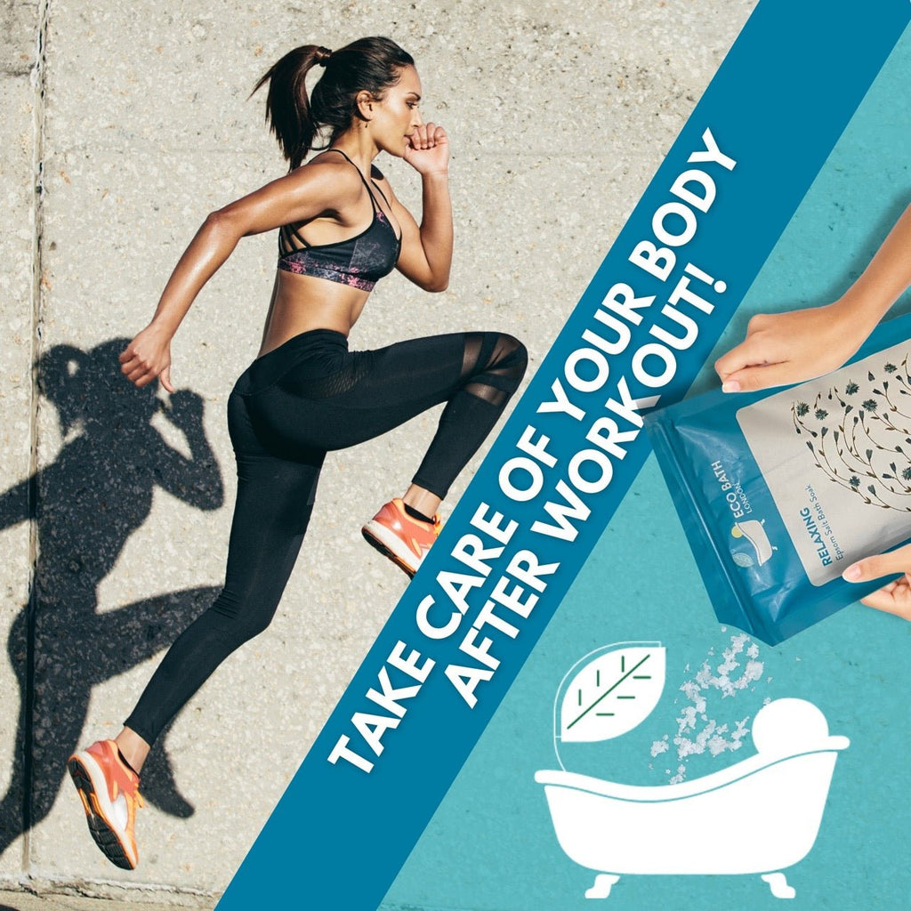 Relaxing Epsom Salt Bath Soak Pouch