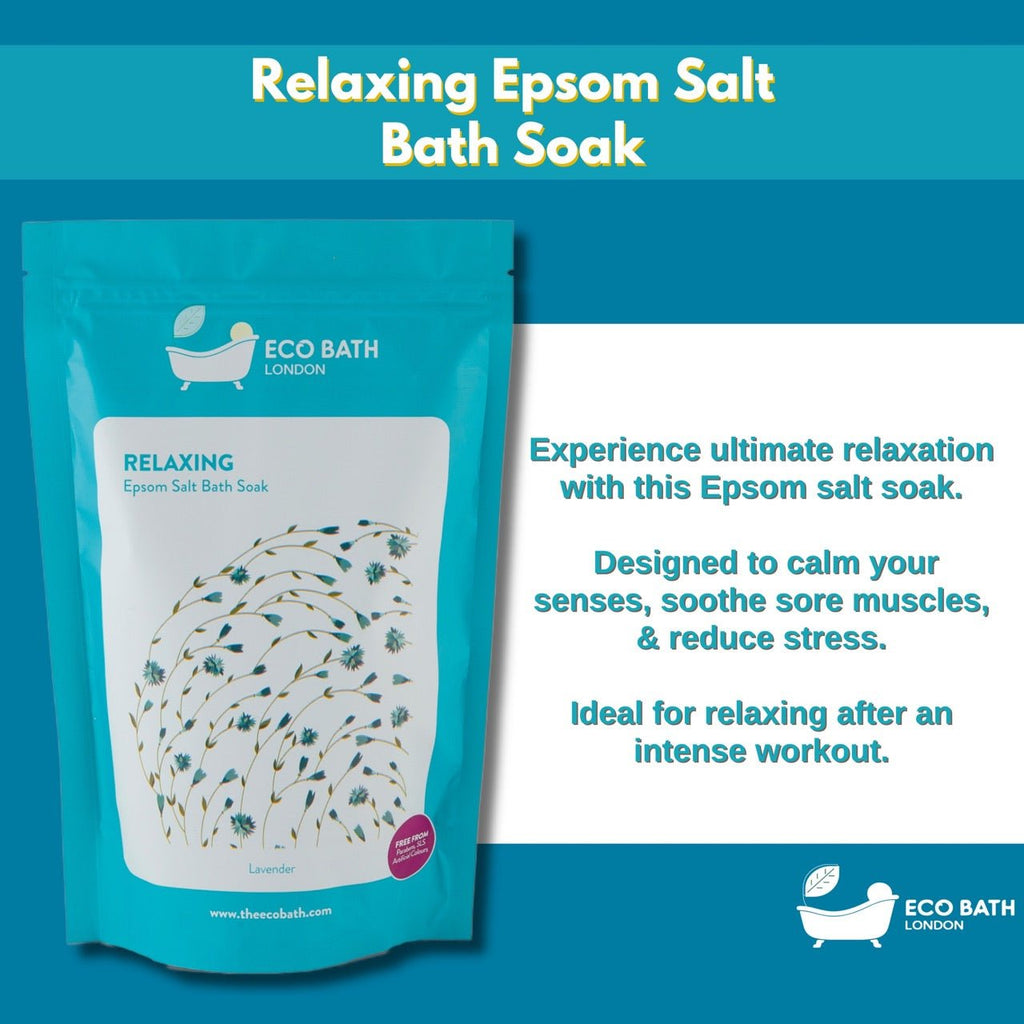 Relaxing Epsom Salt Bath Soak Pouch