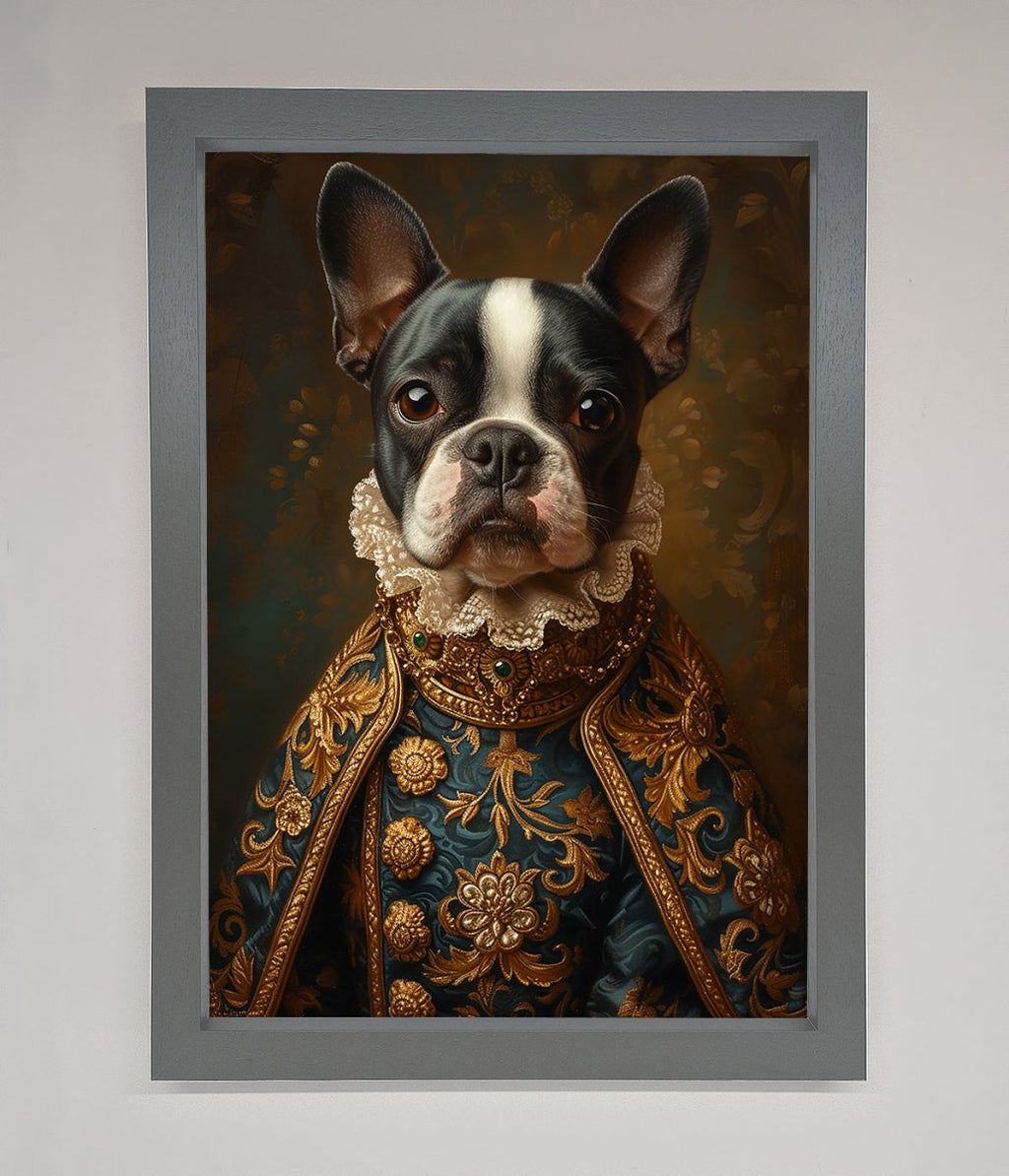 Renaissance French Bulldog Framed Print