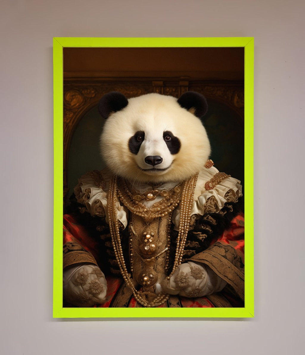 Renaissance Panda Framed Print