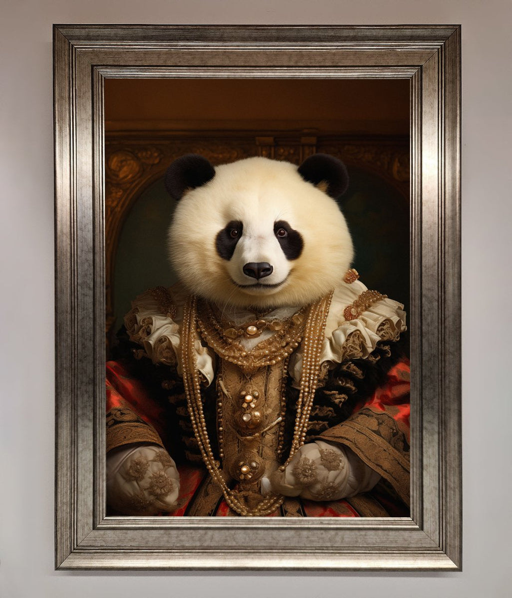 Renaissance Panda Framed Print